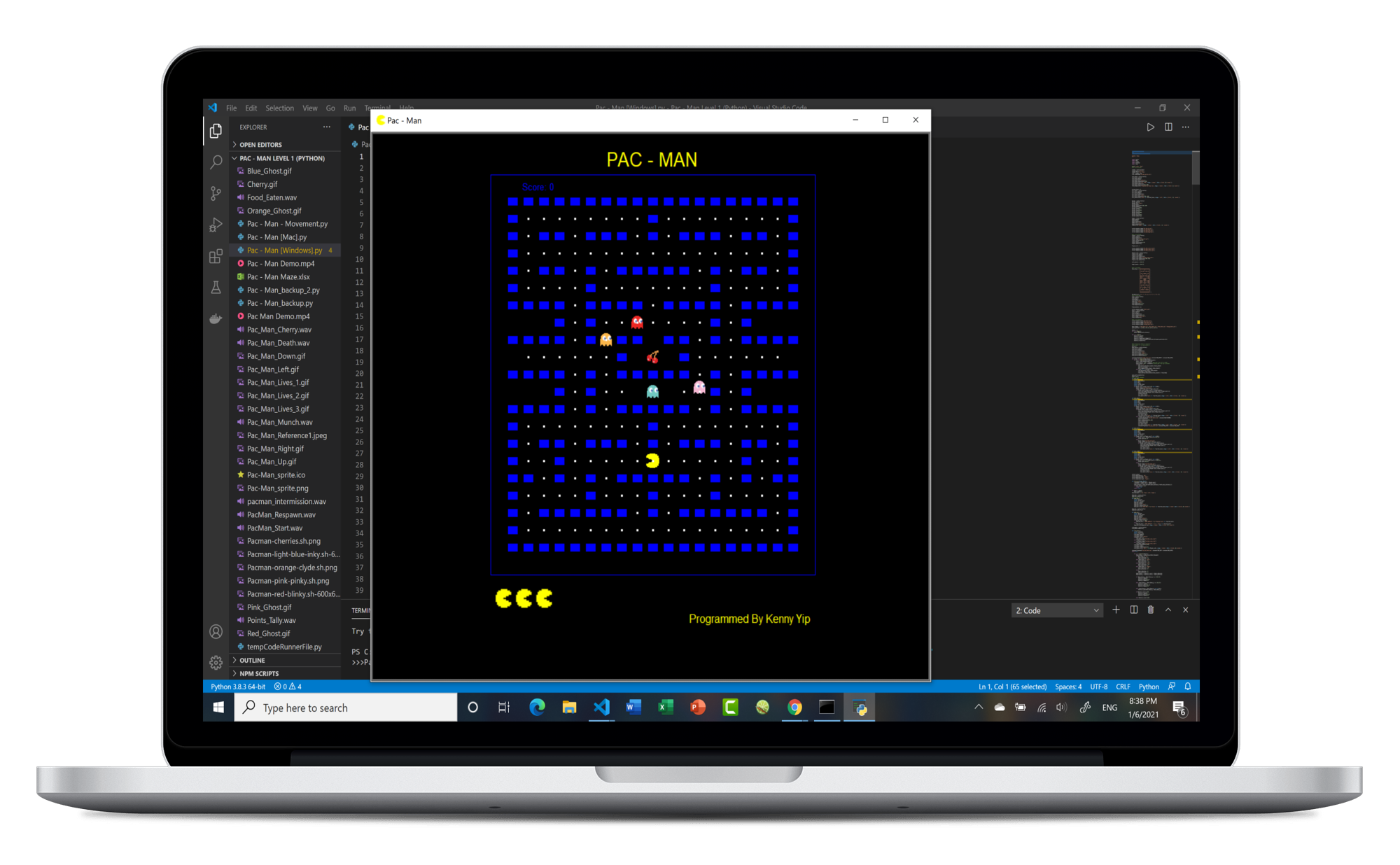 pacman-macbook